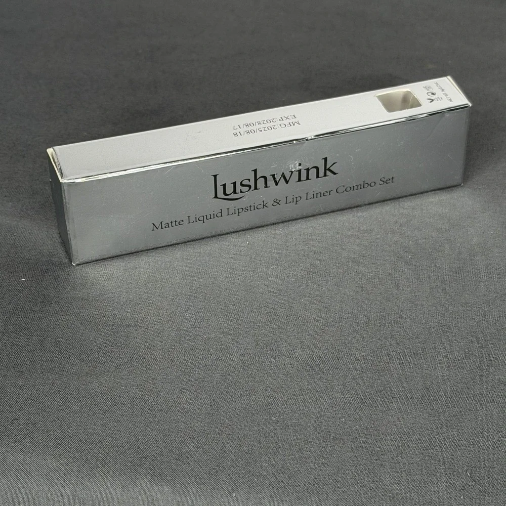 Lushwink Matte Liquid Lipstick & Lip Liner Combo Set Color 11A NEW